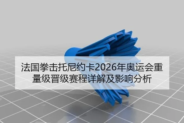 法国拳击托尼约卡2026年奥运会重量级晋级赛程详解及影响分析